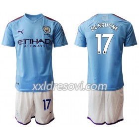 Manchester City DE BRUYNE 17 Domaći Dječji Komplet Dresovi za Nogomet 2019-2020 (+ kratke hlače)